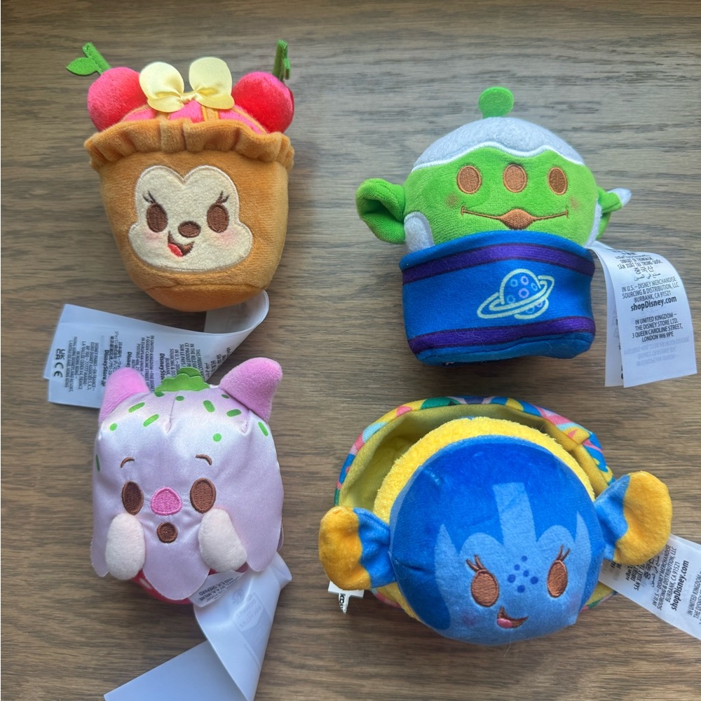 Disney Munchling Bundle of 4 (Minnie, Dory, Piglet, Alien)